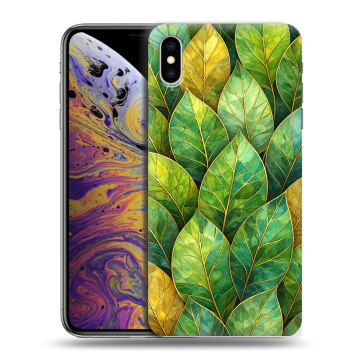 Силиконовый чехол на Iphone Xs Max с принтом женский