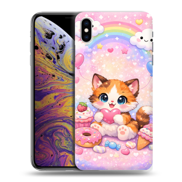 Силиконовый чехол на Iphone Xs Max с принтом для девочек Силиконовый чехол на Iphone Xs Max с принтом для девочек