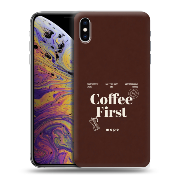 Силиконовый чехол на Iphone Xs Max с принтом женский