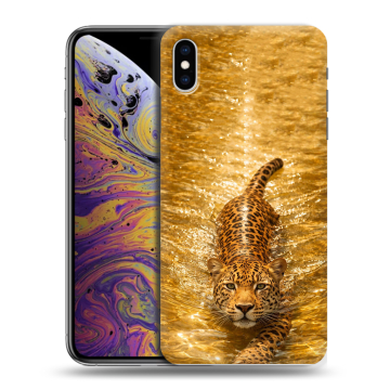 Силиконовый чехол на Iphone Xs Max с принтом женский