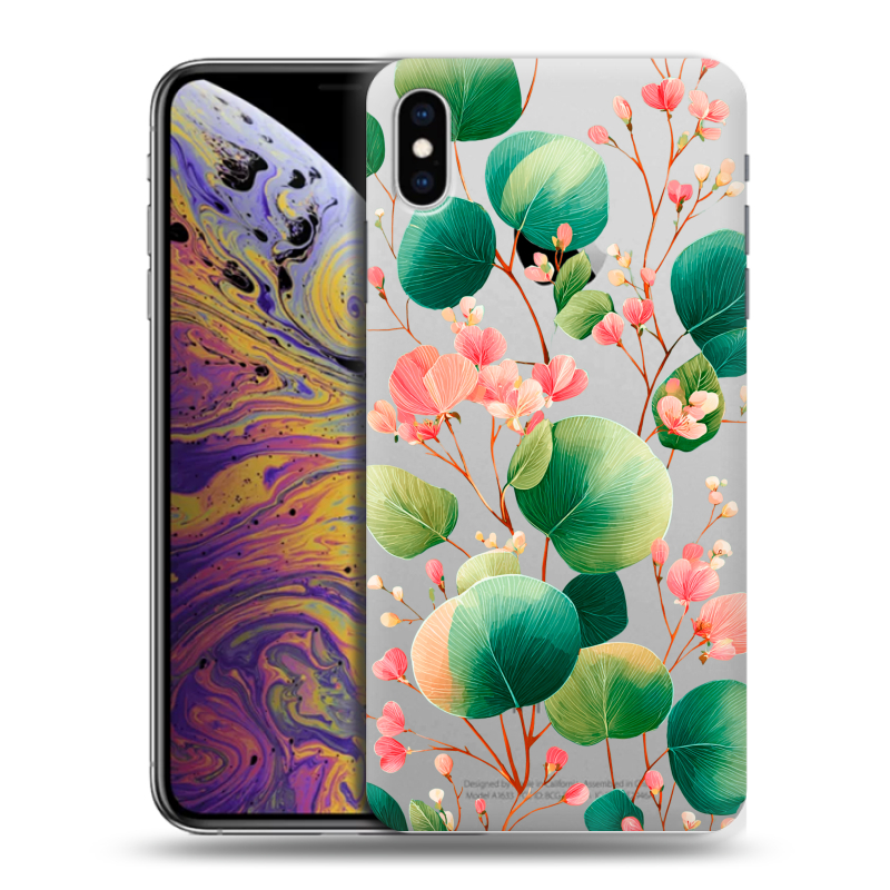 Силиконовый чехол на Iphone Xs Max с принтом женский Силиконовый чехол на Iphone Xs Max с принтом женский