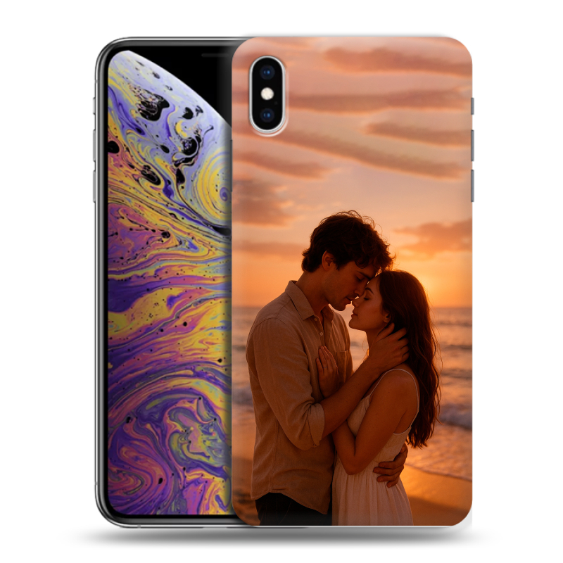 Силиконовый чехол на Iphone Xs Max с принтом Пользовательский 2 Силиконовый чехол на Iphone Xs Max с принтом Пользовательский 2