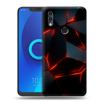 Силиконовый чехол на Alcatel 5V с принтом Яркие абстракции Силиконовый чехол на Alcatel 5V с принтом Яркие абстракции