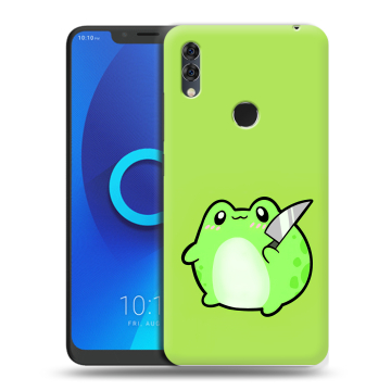 Силиконовый чехол на Alcatel 5V с принтом Лягушенок Силиконовый чехол на Alcatel 5V с принтом Лягушенок