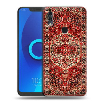 Силиконовый чехол на Alcatel 5V с принтом Ковер