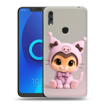 Силиконовый чехол на Alcatel 5V с принтом Куроми Kuromi 