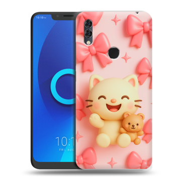 Силиконовый чехол на Alcatel 5V с принтом для девочек Силиконовый чехол на Alcatel 5V с принтом для девочек