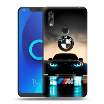 Силиконовый чехол на Alcatel 5V с принтом БМВ BMW