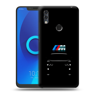 Силиконовый чехол на Alcatel 5V с принтом БМВ BMW