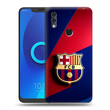 Силиконовый чехол на Alcatel 5V с принтом Барселона Barcelona Силиконовый чехол на Alcatel 5V с принтом Барселона Barcelona
