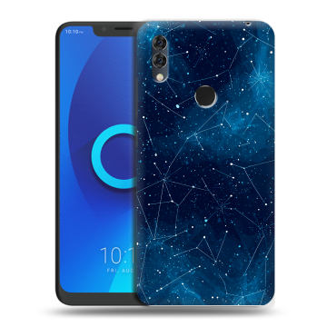 Силиконовый чехол на Alcatel 5V с принтом Космос звезды Силиконовый чехол на Alcatel 5V с принтом Космос звезды