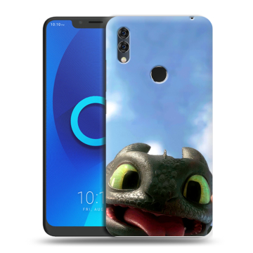 Силиконовый чехол на Alcatel 5V с принтом Как приручить дракона Силиконовый чехол на Alcatel 5V с принтом Как приручить дракона