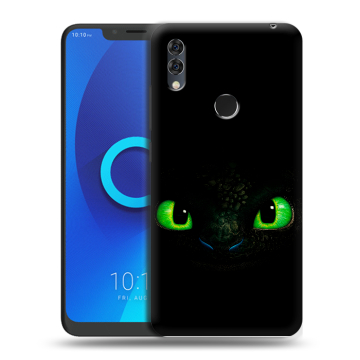 Силиконовый чехол на Alcatel 5V с принтом Как приручить дракона