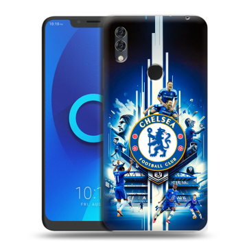 Силиконовый чехол на Alcatel 5V с принтом Chelsea Челси