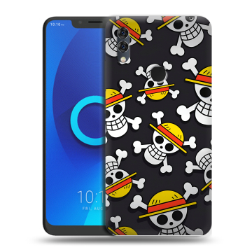 Силиконовый чехол на Alcatel 5V с принтом One Piece Ван Пис