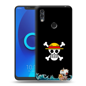 Силиконовый чехол на Alcatel 5V с принтом One Piece Ван Пис
