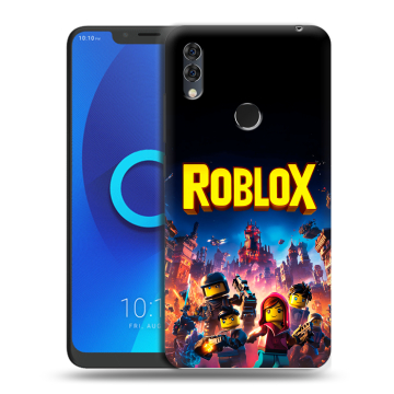 Силиконовый чехол на Alcatel 5V с принтом Roblox Роблокс Силиконовый чехол на Alcatel 5V с принтом Roblox Роблокс