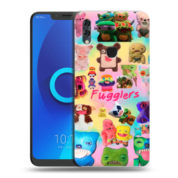 Силиконовый чехол на Alcatel 5V с принтом Флагер Fuggler