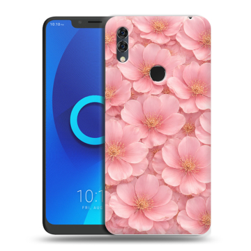 Силиконовый чехол на Alcatel 5V с принтом женский Силиконовый чехол на Alcatel 5V с принтом женский