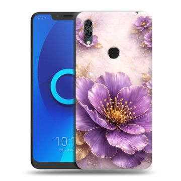 Силиконовый чехол на Alcatel 5V с принтом женский Силиконовый чехол на Alcatel 5V с принтом женский