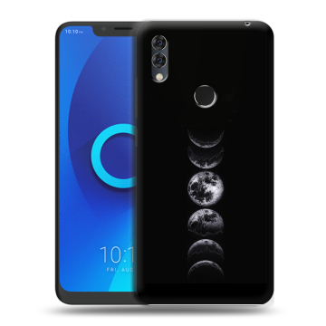 Силиконовый чехол на Alcatel 5V с принтом женский Силиконовый чехол на Alcatel 5V с принтом женский