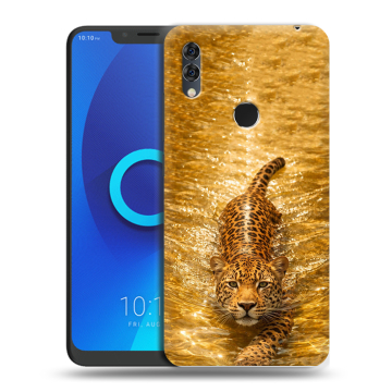 Силиконовый чехол на Alcatel 5V с принтом женский Силиконовый чехол на Alcatel 5V с принтом женский