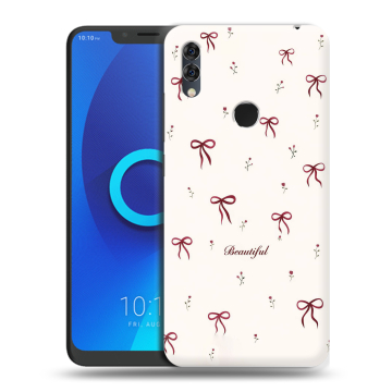 Силиконовый чехол на Alcatel 5V с принтом для девочек