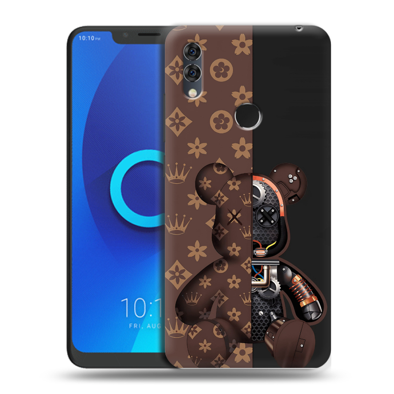 Силиконовый чехол на Alcatel 5V с принтом Луи робот Силиконовый чехол на Alcatel 5V с принтом Луи робот