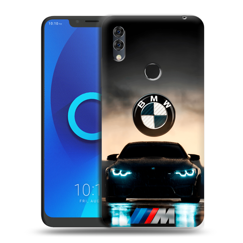 Силиконовый чехол на Alcatel 5V с принтом БМВ BMW Силиконовый чехол на Alcatel 5V с принтом БМВ BMW