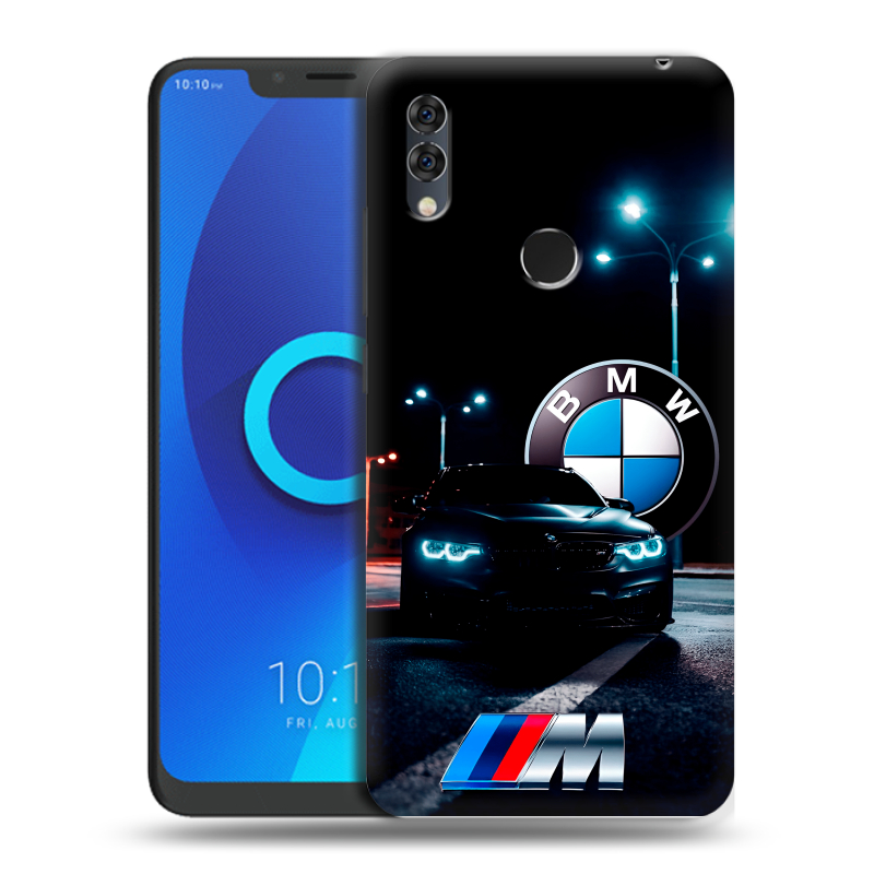 Силиконовый чехол на Alcatel 5V с принтом БМВ BMW Силиконовый чехол на Alcatel 5V с принтом БМВ BMW