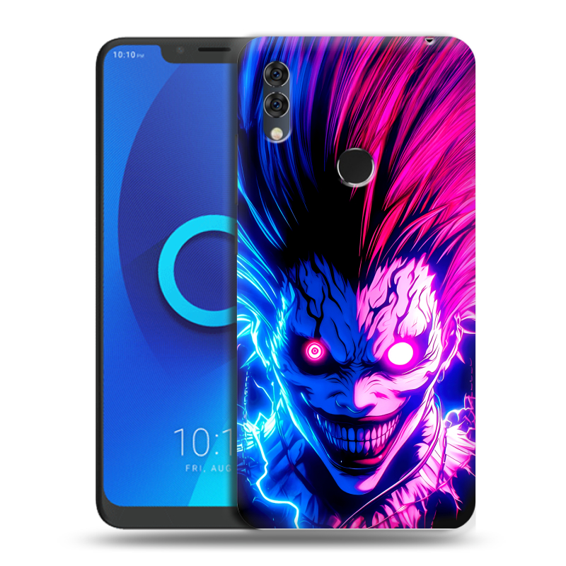 Силиконовый чехол на Alcatel 5V с принтом Death note Тетрадь смерти Силиконовый чехол на Alcatel 5V с принтом Death note Тетрадь смерти