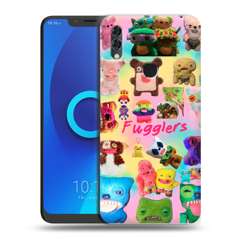 Силиконовый чехол на Alcatel 5V с принтом Флагер Fuggler Силиконовый чехол на Alcatel 5V с принтом Флагер Fuggler