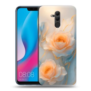 Силиконовый противоударный чехол на Huawei Mate 20 Lite с принтом Женский Силиконовый противоударный чехол на Huawei Mate 20 Lite с принтом Женский