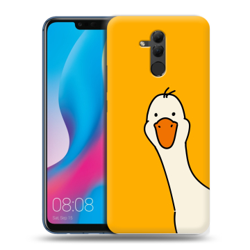 Силиконовый противоударный чехол на Huawei Mate 20 Lite с принтом Утка