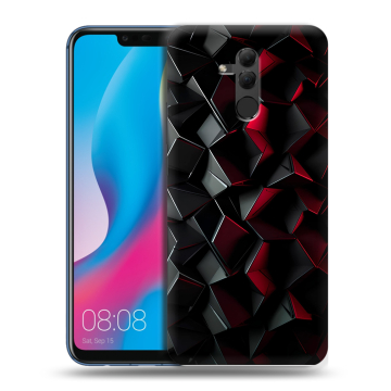 Силиконовый противоударный чехол на Huawei Mate 20 Lite с принтом Абстракция
