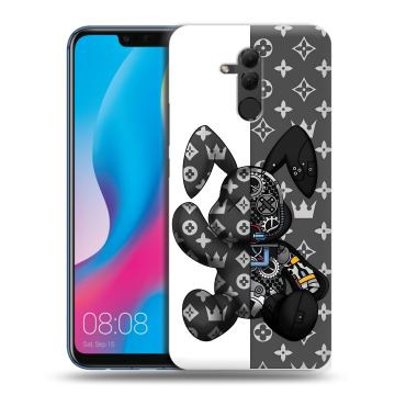Силиконовый противоударный чехол на Huawei Mate 20 Lite с принтом Луи робот