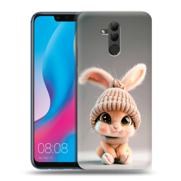 Силиконовый противоударный чехол на Huawei Mate 20 Lite с принтом Кролик