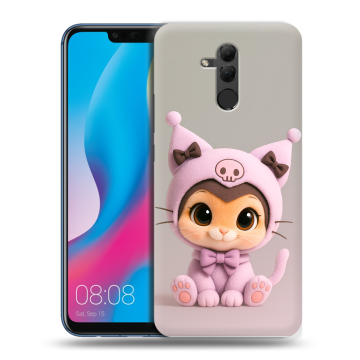 Силиконовый противоударный чехол на Huawei Mate 20 Lite с принтом Куроми Kuromi 
