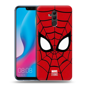 Силиконовый противоударный чехол на Huawei Mate 20 Lite с принтом человек паук spiderman
