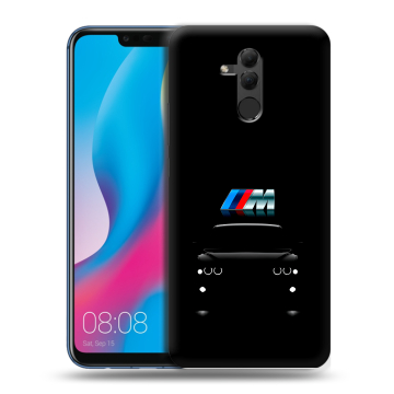 Силиконовый противоударный чехол на Huawei Mate 20 Lite с принтом БМВ BMW