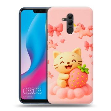 Силиконовый противоударный чехол на Huawei Mate 20 Lite с принтом для девочек Силиконовый противоударный чехол на Huawei Mate 20 Lite с принтом для девочек