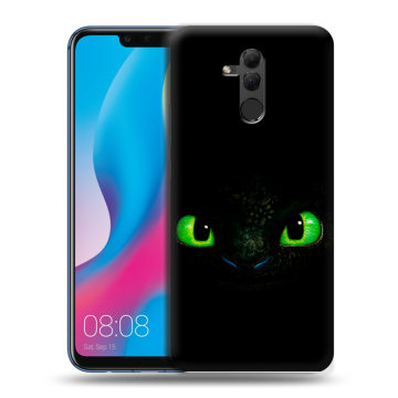 Силиконовый противоударный чехол на Huawei Mate 20 Lite с принтом Как приручить дракона