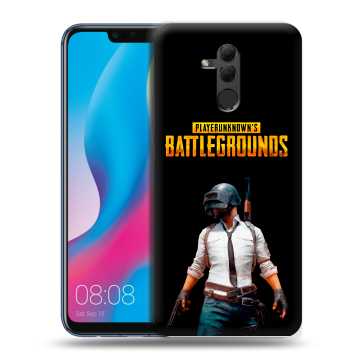 Силиконовый противоударный чехол на Huawei Mate 20 Lite с принтом PUGB ПАГБ