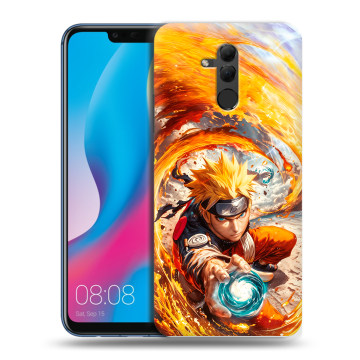 Силиконовый противоударный чехол на Huawei Mate 20 Lite с принтом Аниме Наруто Naruto