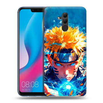 Силиконовый противоударный чехол на Huawei Mate 20 Lite с принтом Аниме Наруто Naruto