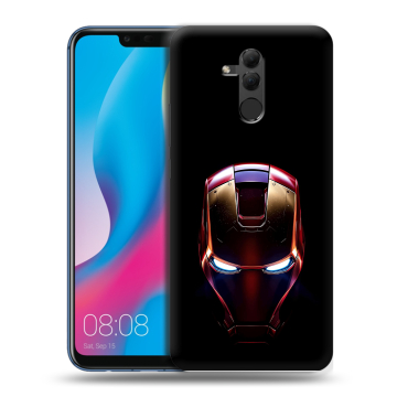 Силиконовый противоударный чехол на Huawei Mate 20 Lite с принтом IronMan Железный человек