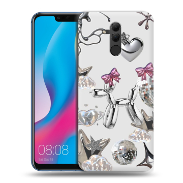 Силиконовый противоударный чехол на Huawei Mate 20 Lite с принтом Y2K Силиконовый противоударный чехол на Huawei Mate 20 Lite с принтом Y2K