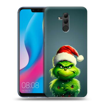 Силиконовый противоударный чехол на Huawei Mate 20 Lite с принтом Новый год Силиконовый противоударный чехол на Huawei Mate 20 Lite с принтом Новый год
