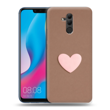 Силиконовый противоударный чехол на Huawei Mate 20 Lite с принтом женский