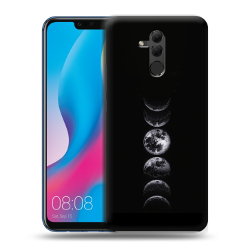 Силиконовый противоударный чехол на Huawei Mate 20 Lite с принтом женский